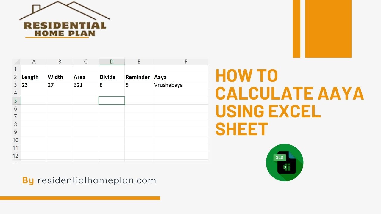 How to calculate aaya using excel sheet