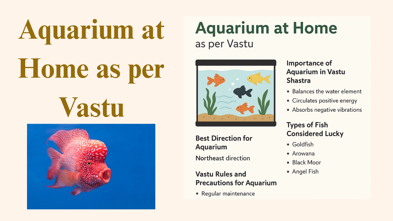 Aquarium at Home as per Vastu