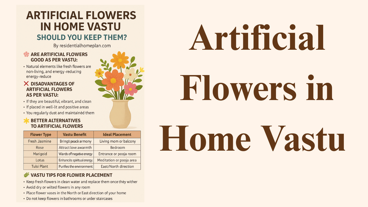 Artificial Flowers in Home Vastu: Should You Keep Them?