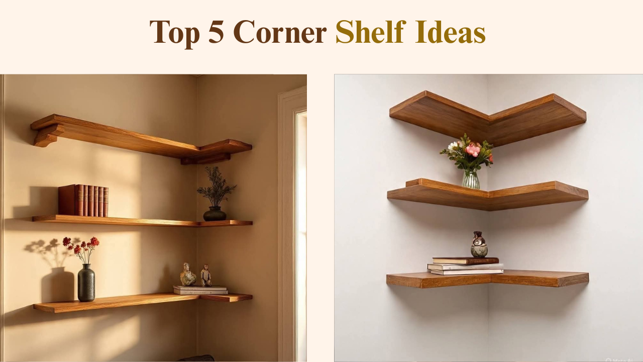 Top 5 Corner Shelf Ideas