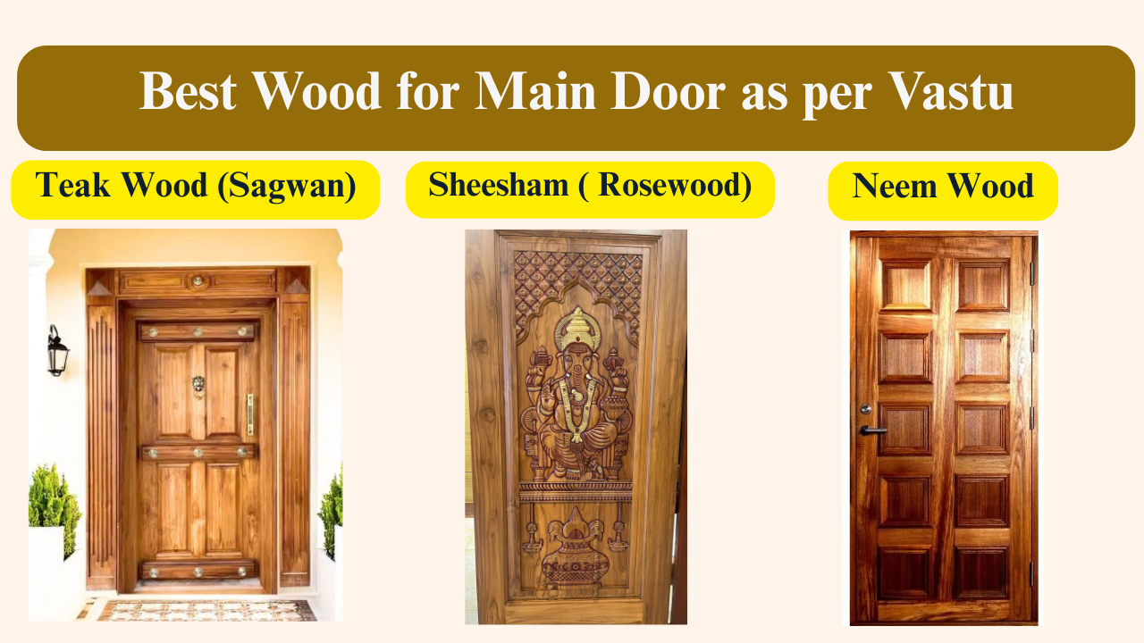 Best Wood for Home Main Door as per Vastu