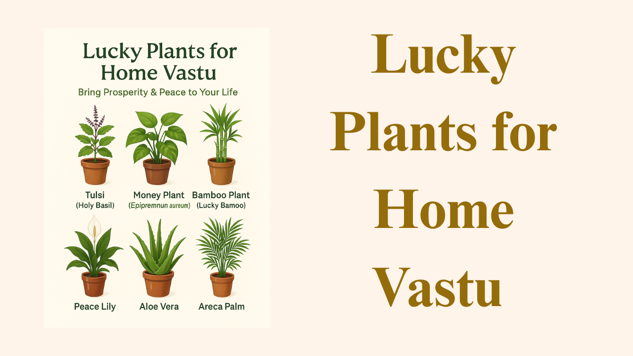 Lucky Plants for Home Vastu
