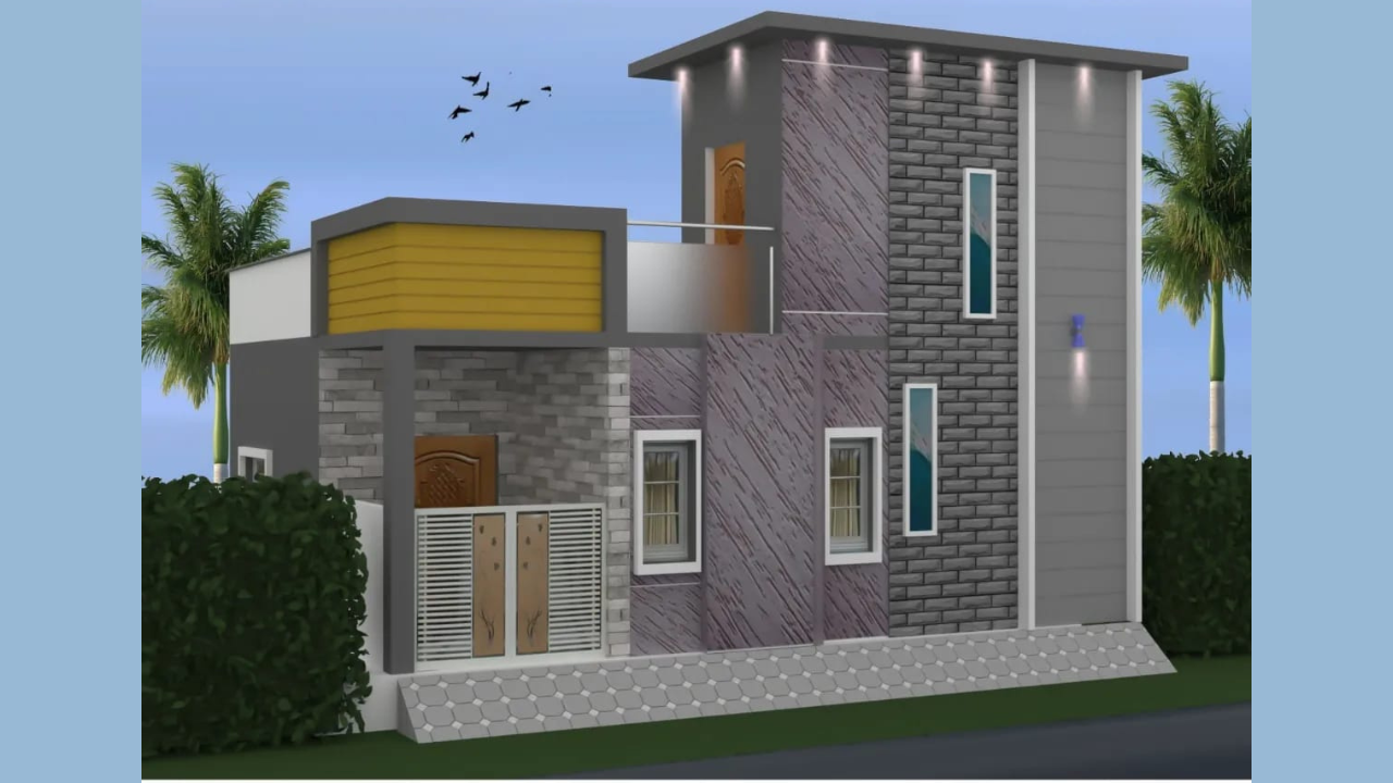 Modern Home Front Elevation Design