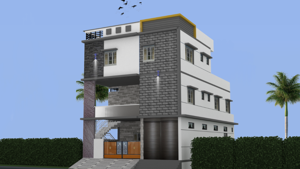 Stunning 30x40 Duplex House Elevation