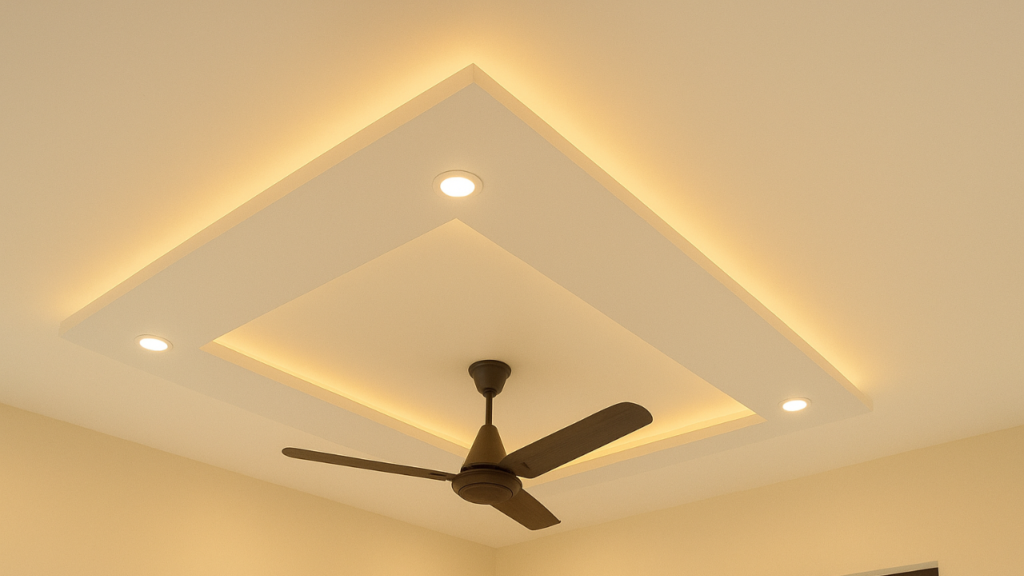 POP vs Gypsum & Other Materials Per Sq.ft Cost