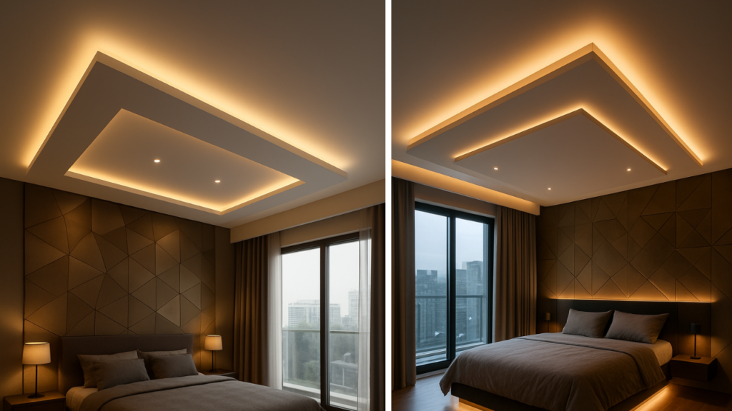 Bedroom POP Design Elevate Your Space with Modern Elegance