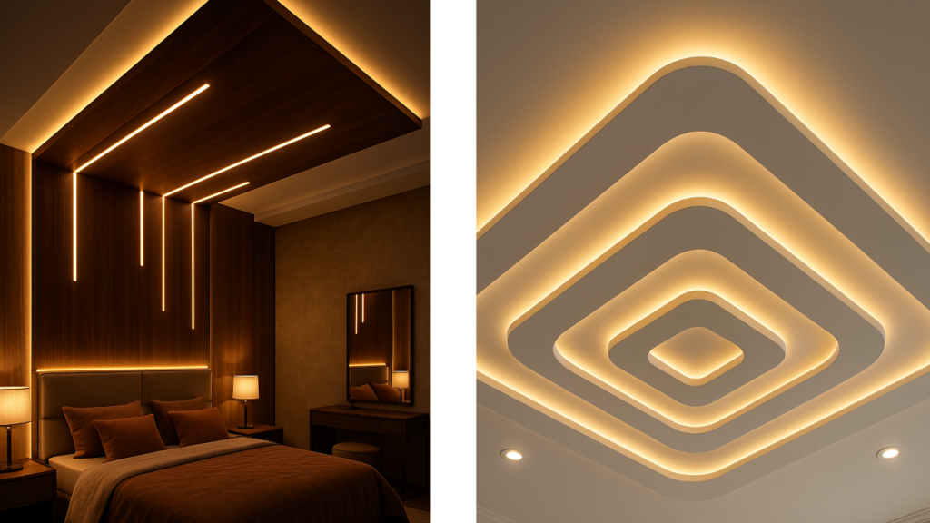 Bedroom POP Design Elevate Your Space with Modern Elegance